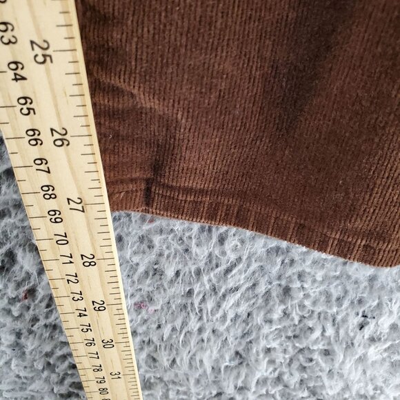 Talbots Jeans Womens 12 Brown Corduroy Jegging Stretch - Picture 7 of 9